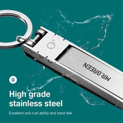 Durable stainless steel keychain with anti-rust performance, perfect for everyday use and key organization, combining strength and sleek design from Monalisa Store.