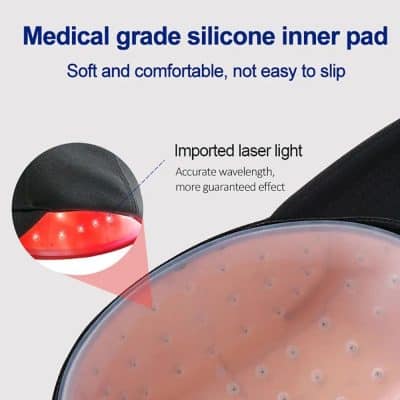 High-quality medical silicone inner pad for comfort and safety in eye care devices. Imported laser light with accurate wavelength ensures effective therapy and reliable results.