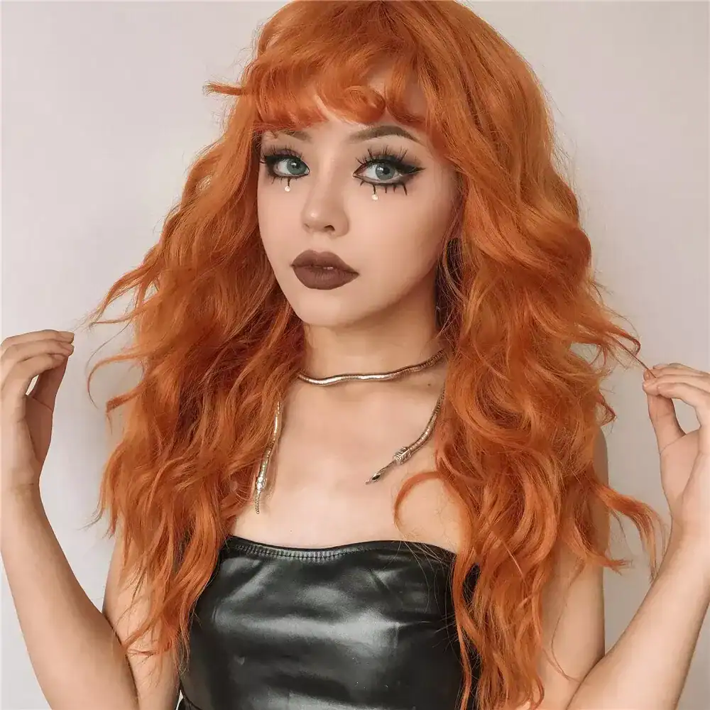 High-quality red hair extensions for a bold, stunning look with volume and length, perfect for fashion-forward individuals. Easy to style and maintain, adding flair to any hairstyle.