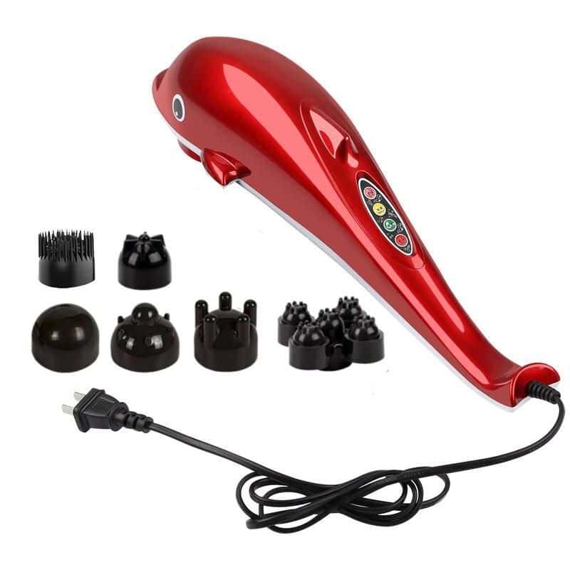 High-quality electric massage gun for relaxation and muscle recovery, featuring multiple attachments and adjustable intensity settings, perfect for wellness and therapy.