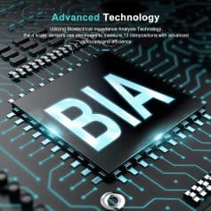 Advanced bioelectrical impedance analysis technology for precise health assessments and eye care solutions.