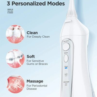 Ultrasonic dental scaler for deep cleaning, gentle plaque removal, and periodontal health. Suitable for sensitive gums, braces, and achieving a professional-grade oral hygiene experience.