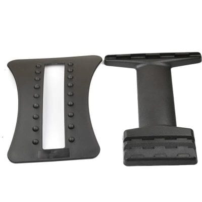 High-quality black replacement nose pad for eyeglasses, offers comfort and stability. Easy to install and compatible with various optical frames, enhances eyewear fit for better vision and style.