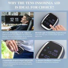 Portable TENS Insomnia Device for Sleep.