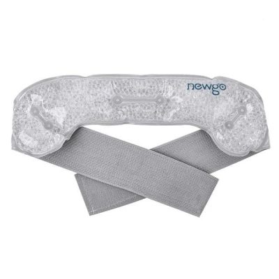 Lightweight, adjustable neck massager with breathable foam for stress relief and muscle relaxation. Perfect for therapeutic and wellness purposes after eye or face treatments.