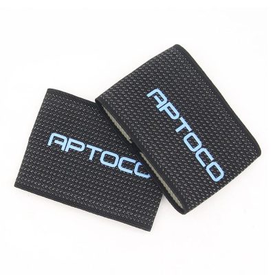 Stylish black fitness armband with 