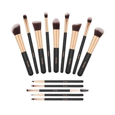 High-quality makeup brushes for flawless application, suitable for eyeshadow, foundation, and concealer. Perfect for professional and beginner makeup artists.