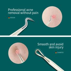 Professional acne removal instruments for painless, effective skin care. Perfect for clear, healthy skin with minimal discomfort.