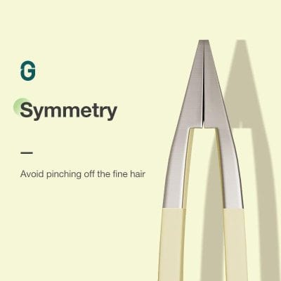 High-quality tweezers for precision hair removal and grooming.