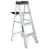 Heavy-duty aluminum ladder suitable for optometry clinics, optical stores, and eyewear businesses. Easy to use with durable construction for professional eye care settings.