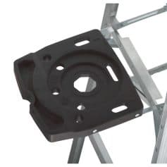 High-quality black motor mount plate designed for Monalisa optical equipment, ensuring secure and stable installation for precision operations. Compatible with various Monalisa medical and optical systems.