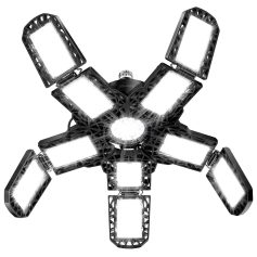 Alternative view of Adjustable LED Garage Ceiling Light