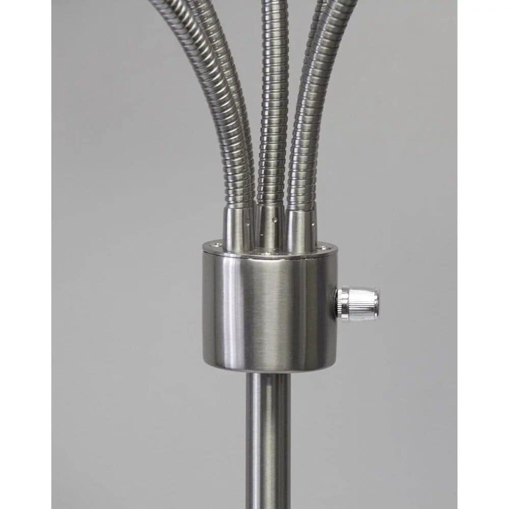 Versatile stainless steel medical device with multiple flexible conduits and adjustable knobs, ideal for advanced hospital and clinic use. Perfect for ensuring precise medical procedures.