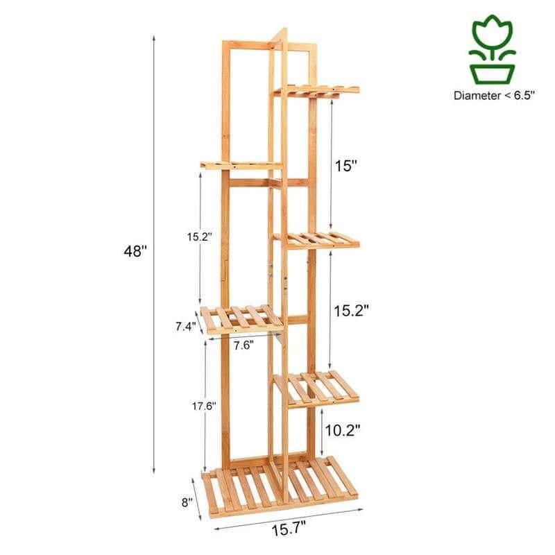 High-quality wooden multi-tier display stand with adjustable shelving for retail or home decor. Perfect for showcasing products or decorative items with stable design.