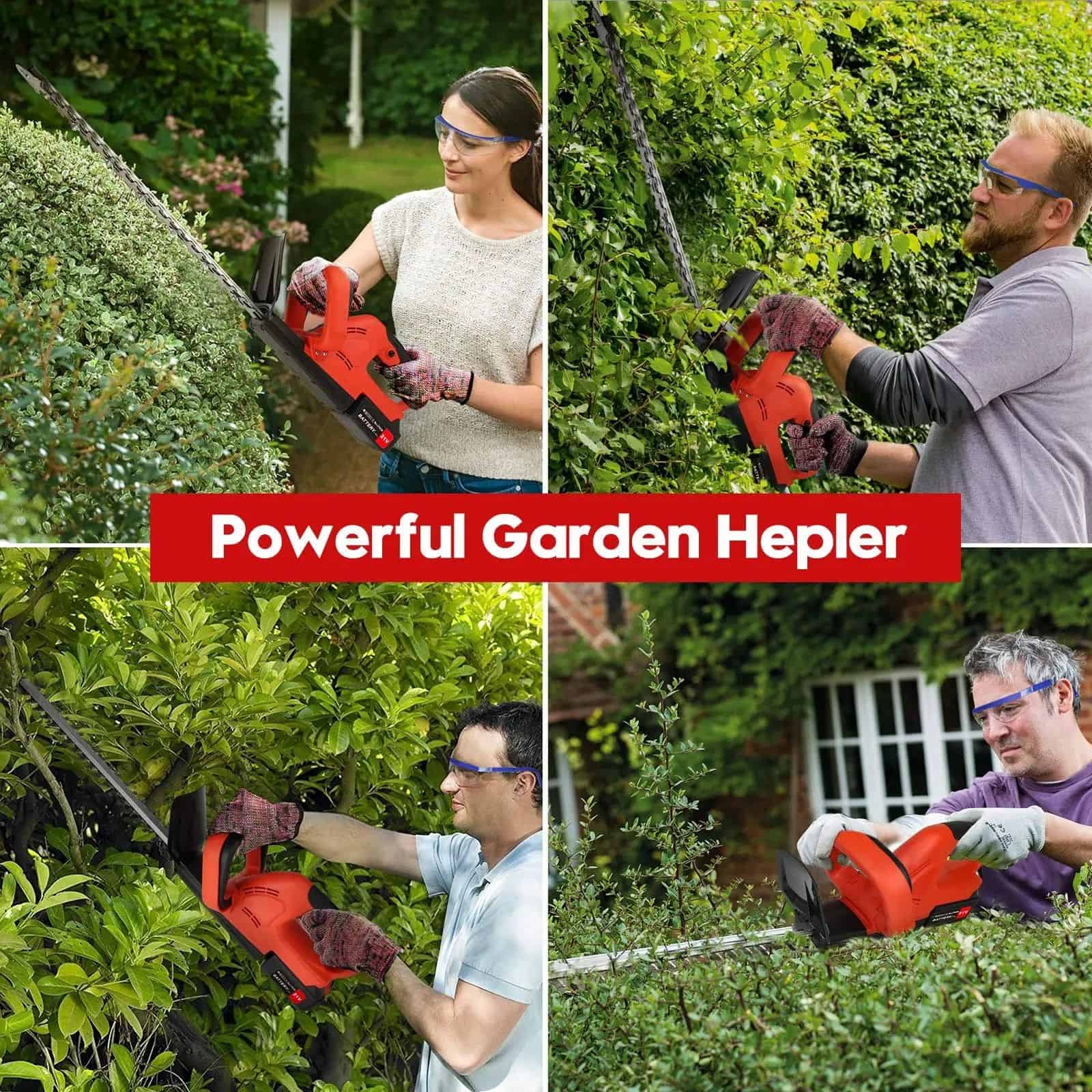 Garden pruning shears, electric hedge trimmer, shrub trimmer, gardening tool, yard tool, outdoor gardening equipment, eco-friendly garden care, battery-operated trimmers, landscape maintenance tools, Monalisa Medical gardening accessories.