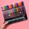 Vibrant neon color gel pens set ideal for artistic projects, note-taking, and creative designs, perfect for students, artists, and professionals who want vivid, smooth ink flow.
