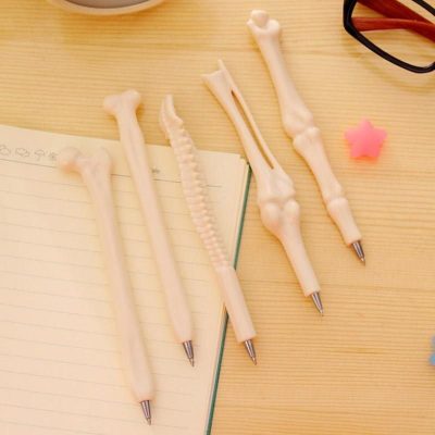 Bone-shaped pen set with anatomically inspired designs perfect for stationery enthusiasts and medical students. Stable, stylish, and fun for writing, note-taking, or as collectibles.