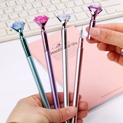 Elegant optical pen set for precise eye exam measurements, stylish design.