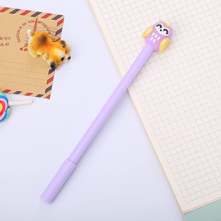 Adorable lavender pen featuring a whimsical owl design, perfect for kids’ stationery or office use. Brighten your workspace with this fun, functional writing tool from Monalisa Store.