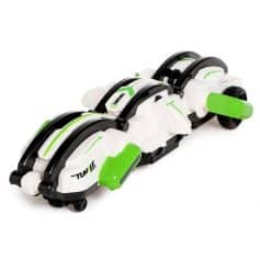 Eco-friendly children's ride-on scooter with adjustable features for safe outdoor fun. Designed for durability and easy maneuverability, perfect for active kids.