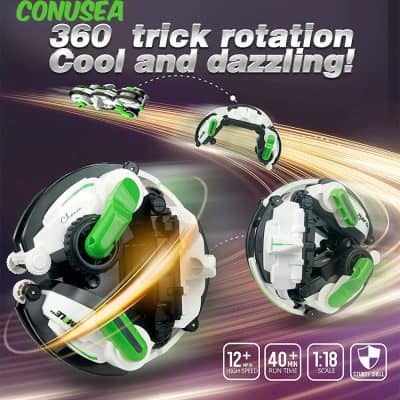 Versatile modern racing toy with 360° trick rotation, durable shell, and exciting features for kids over 12+. Perfect for active play, enhances motor skills, and provides hours of exhilarating fun.