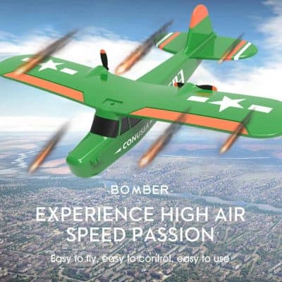 Versatile remote control airplane with easy handling, ideal for children and beginners, offering high-speed flight and fun outdoor activities. Perfect toy for young aviation enthusiasts.