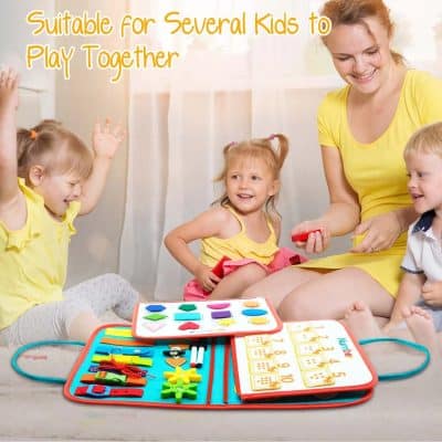 Children enjoying educational toys that promote development and fun, perfect for kids’ learning and playtime activities.