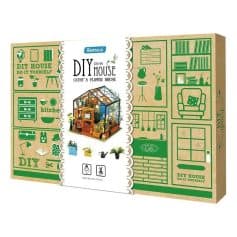 High-quality DIY greenhouse building set for home gardening, perfect for plant enthusiasts and home decor projects. Easy to assemble, ideal for creating a personalized plant display space.