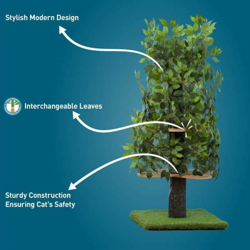 Stylish modern design with interchangeable leaves in a Monalisa Store product, featuring sturdy construction for durability and safety, perfect for enhancing store aesthetic and customer experience.