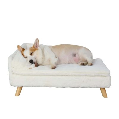Comfortable dog bed for pets, ideal for rest and relaxation, available at Monalisa Medical Store, perfect for dogs needing a cozy spot.