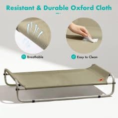 Lightweight, breathable, and durable oxford cloth material for comfortable sleeping. Easy to clean and maintained, perfect for medical or home use.