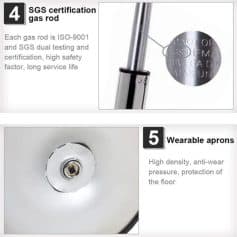 High-quality gas rod with SGS and ISO-9001 certification, ensuring safety, durability, and long service life for medical equipment and procedures.