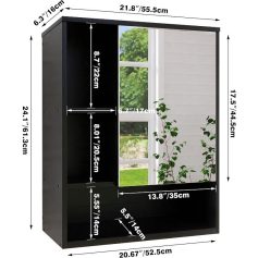 High-quality opt display cabinet for lenses and accessories. Sleek, modern design with ample space for organization. Perfect for optical stores, optometrists, and eyewear professionals.