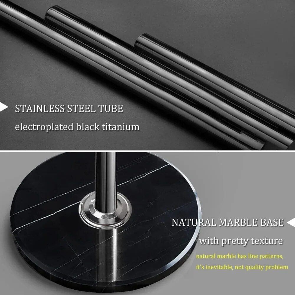 Polished stainless steel tube for modern decor and furniture.