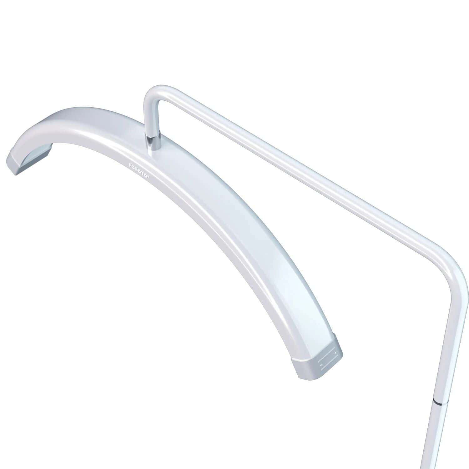 Modern LED dental operating light designed for dental clinics, providing optimal illumination for dental procedures with adjustable brightness and positioning.