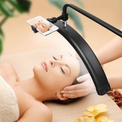 Advanced facial rejuvenation therapy using LED light at Monalisa Store for radiant skin.