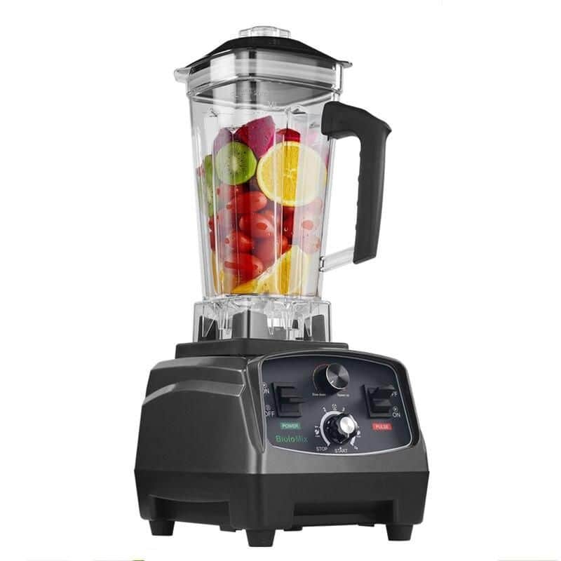 High-speed blender for smoothies and fruit shakes, perfect for health-conscious individuals. Durable design with powerful motor and quick controls for efficient blending.