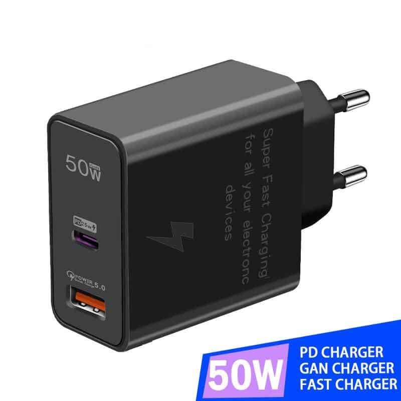 High-speed PD & GAN USB Charger for Electronics.