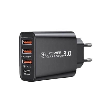 High-speed USB charger for optimal device charging, compatible with multiple devices, featuring fast charging technology and multiple ports for convenience.