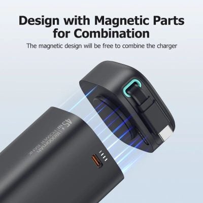 Magnetic charger for optimal device connection, compatible with various smart devices, easy to use, fast charging, reliable power delivery, and compatible with Monalisa Medical products.