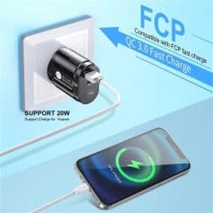High-speed fast charging for Huawei phones, QC 3.0 compatible, supports 20W power, efficient and reliable for quick device charging.