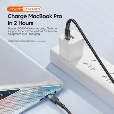 Powerful fast-charging cable for MacBook Pro and electronic devices from Monalisa store.