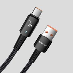 High-quality USB-C to USB-A charging cable, compatible with smartphones, tablets, and devices for fast and reliable charging.