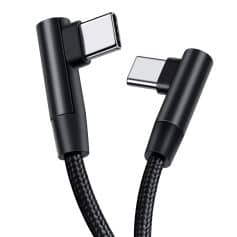 High-speed USB-C charging and data transfer cable with durable braided design for smartphones and tablets. Compatible with Monalisa Medical devices and accessories.