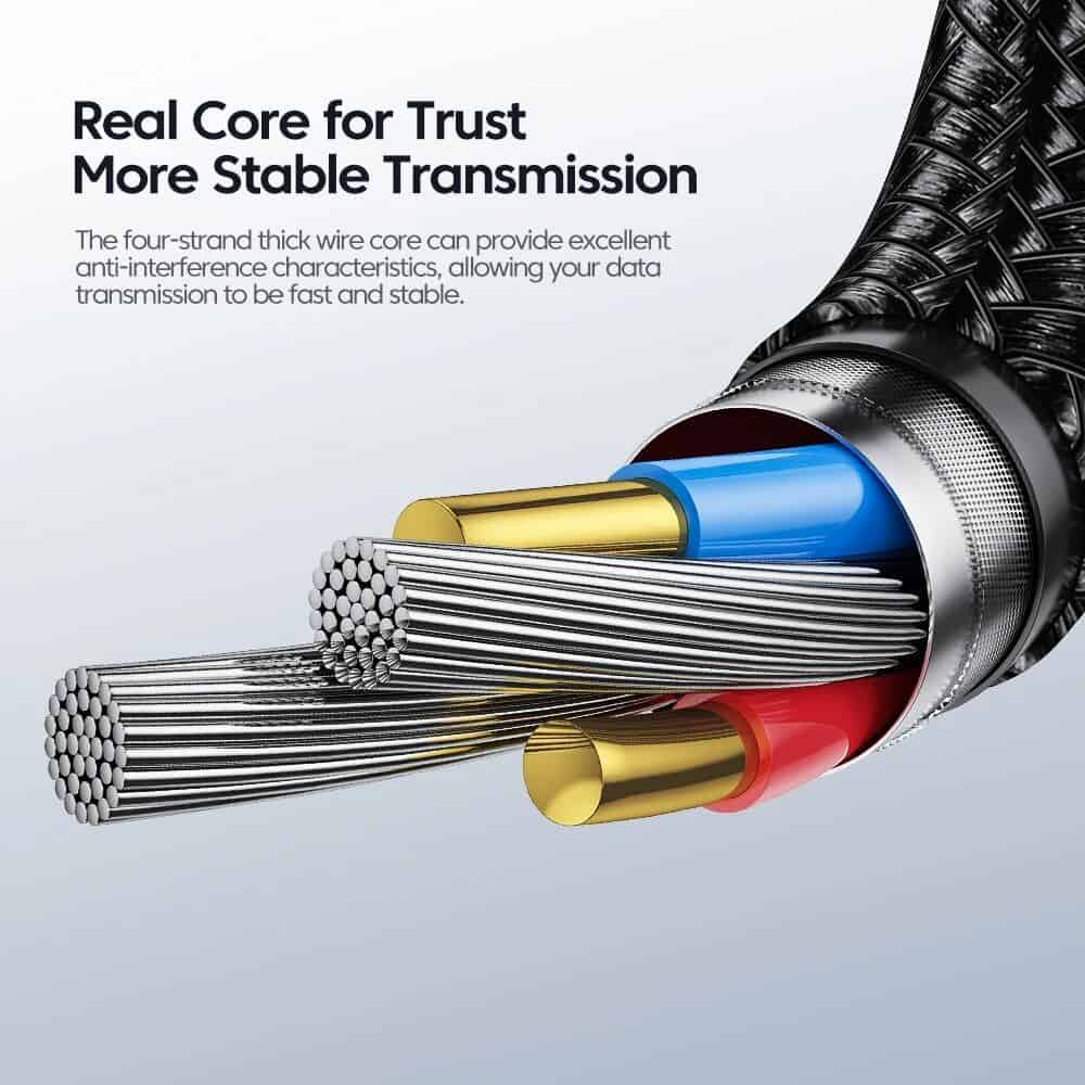 High-quality optical fiber cable with multi-core design for stable and fast data transmission. Perfect for telecommunication, internet, and networking needs.