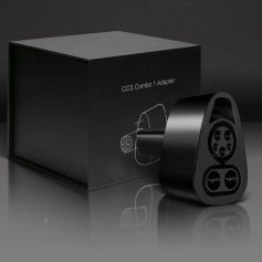 High-quality CCS combo 1 adapter for charging electric vehicles at Monalisa Store, optimized for fast and reliable charging solutions.