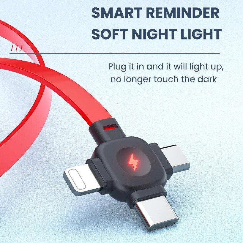 Multi-Device Wireless Charging Station Compatible with iPhone, Samsung, and More.