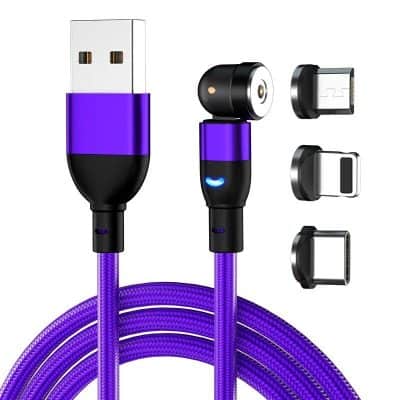 High-quality multi-connector charging cable for electronic devices, featuring fast charging and durable design, perfect for smartphones, tablets, and other gadgets.