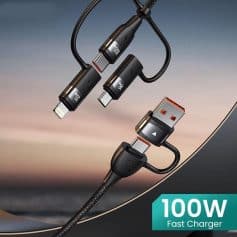 High-speed USB-C charging cables for fast device power-up, compatible with smartphones, tablets, and more, ensuring quick and efficient energy transfer for all your electronic needs.