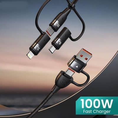 High-speed USB-C charging cables for fast device power-up, compatible with smartphones, tablets, and more, ensuring quick and efficient energy transfer for all your electronic needs.